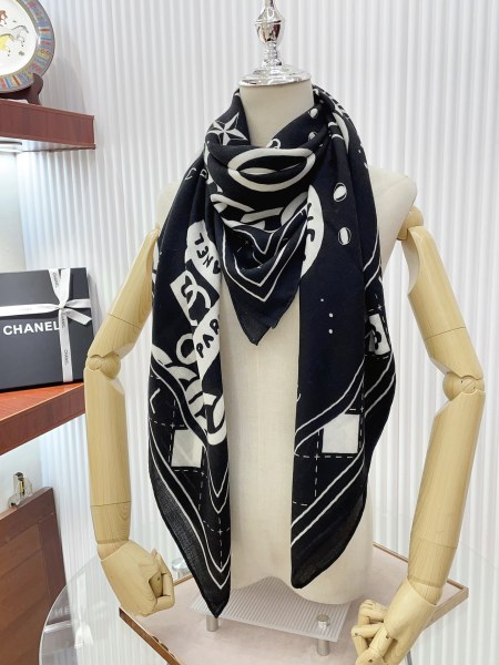Streetwear Scarf CHANEL 328830 size:140*140cm