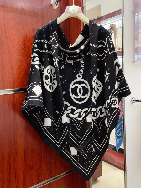 Streetwear Scarf CHANEL 328830 size:140*140cm