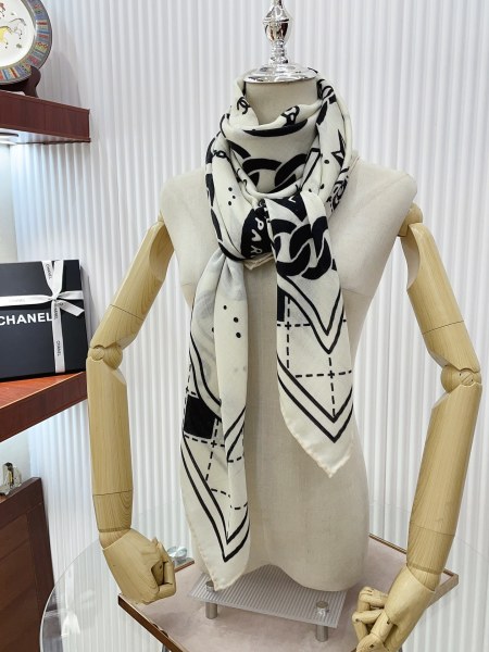 Streetwear Scarf CHANEL 328831 size:140*140cm