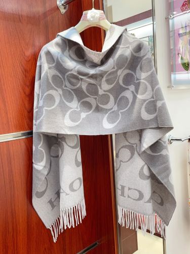 Streetwear Scarf COACH 328768 SIZE:195×53cm