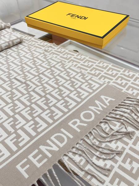 Streetwear Scarf FENDI  328753 SIZE:30x180cm