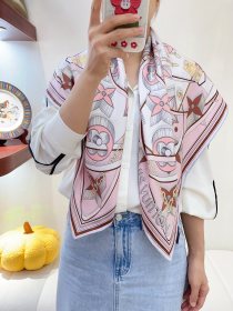 Streetwear Scarf LV 328783  SIZE:90cm*90cm