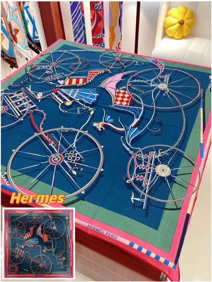 Streetwear Scarf Hermes 328798 SIZE:140cm*140cm