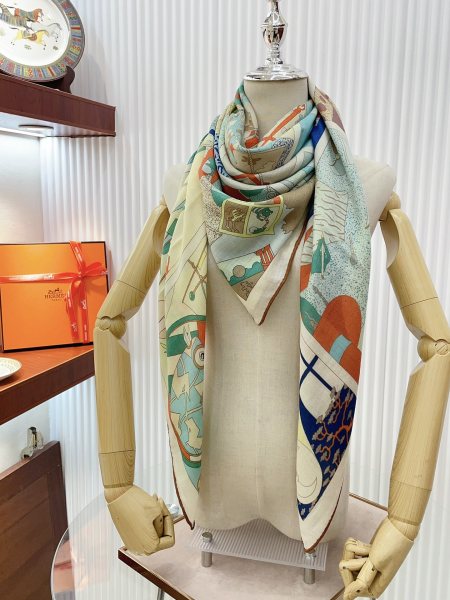 Streetwear Scarf Hermes 328796 SIZE:140cm*140cm