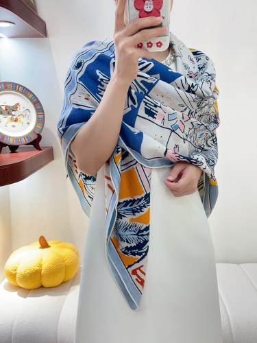 Streetwear Scarf Hermes 328780 SIZE:140cm*140cm