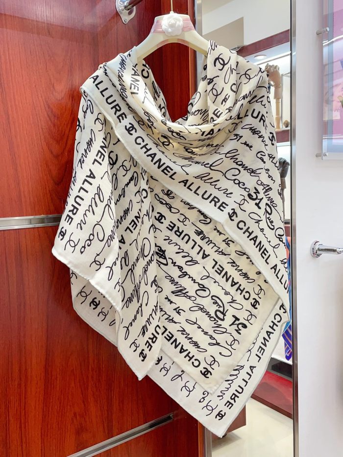 Streetwear Scarf CHANEL 328760 SIZE:140*140cm