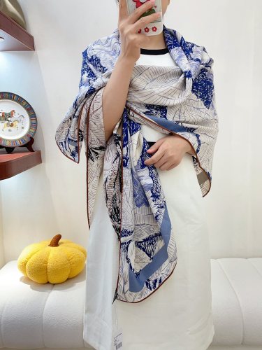 Streetwear Scarf CHANEL 328797 SIZE:140*140cm