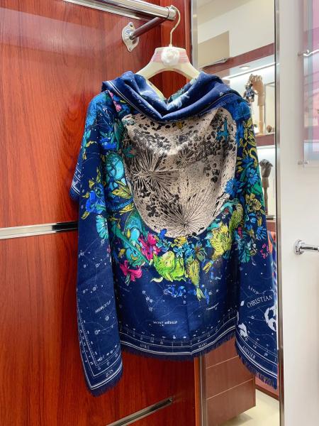 Streetwear Scarf Dior 328755 SIZE:110:110cm