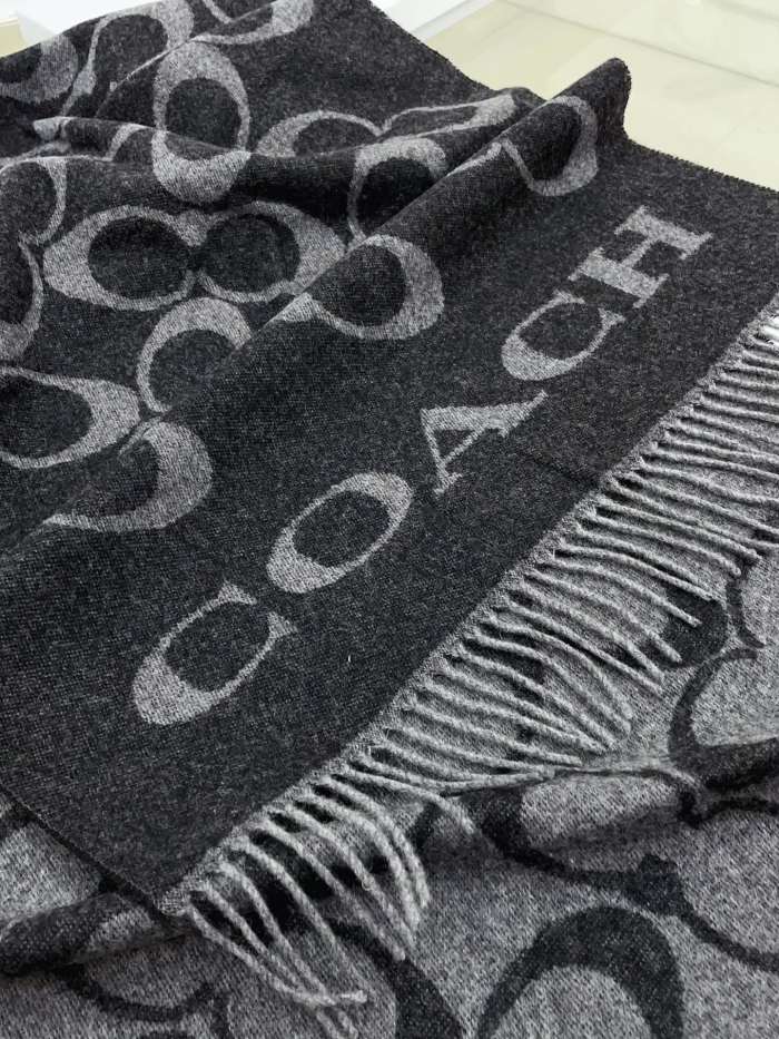 Streetwear Scarf COACH 328770 SIZE:195×53cm