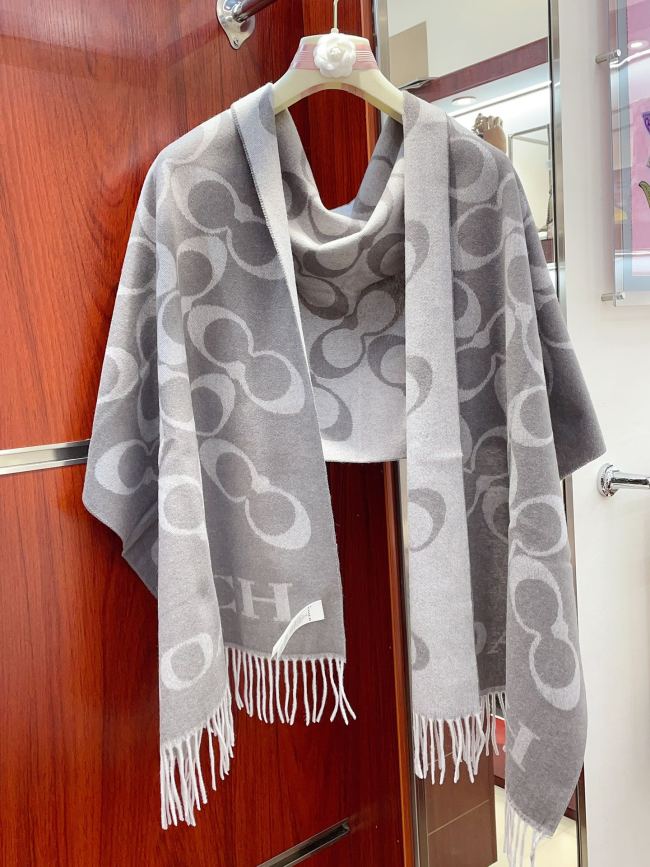 Streetwear Scarf COACH 328768 SIZE:195×53cm