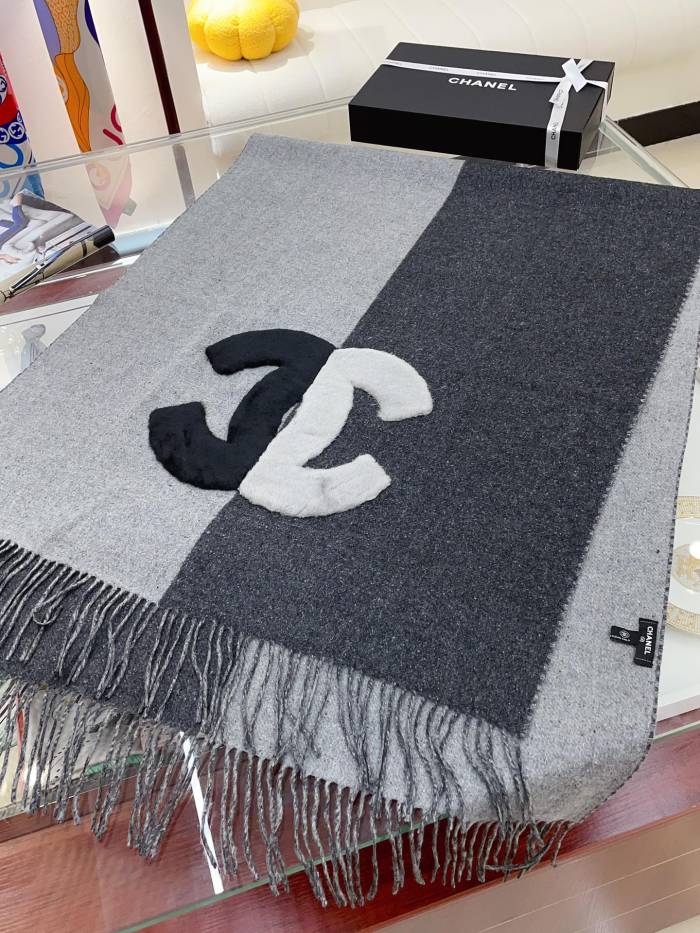 Streetwear Scarf CHANEL 328786 SIZE：70*200cm