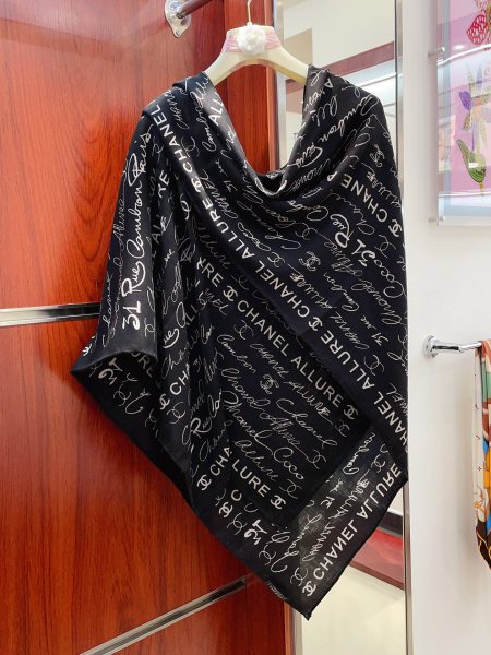 Streetwear Scarf CHANEL 328759 SIZE:140*140cm