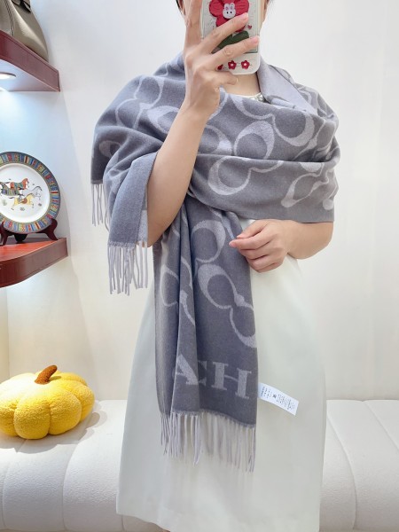 Streetwear Scarf COACH 328768 SIZE:195×53cm