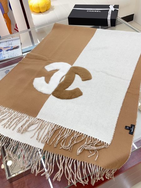 Streetwear Scarf CHANEL  328787 SIZE:70*200cm