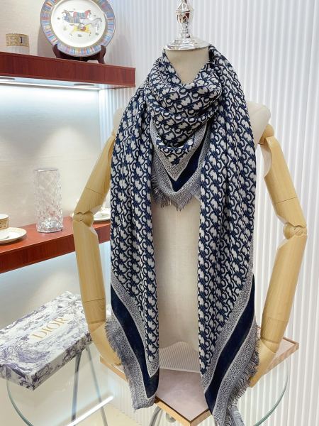 Streetwear Scarf Dior 328756 SIZE:140cm*140cm