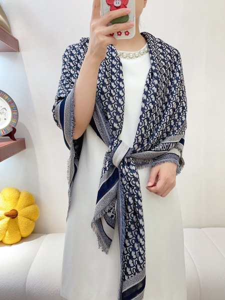 Streetwear Scarf Dior 328756 SIZE:140cm*140cm