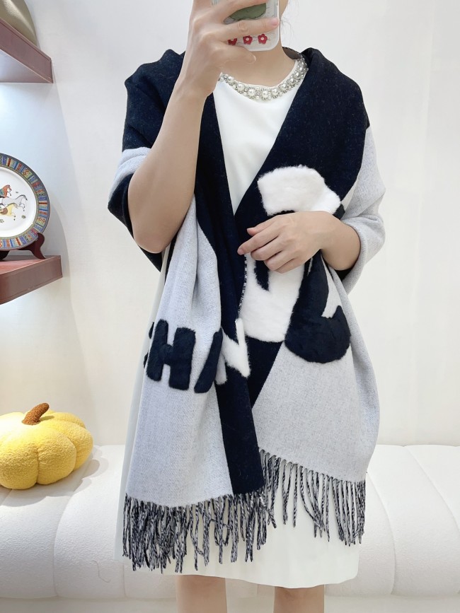 Streetwear Scarf CHANEL  328788 SIZE:70*200cm
