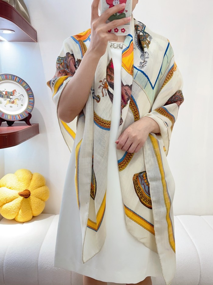 Streetwear Scarf Hermes 328775 SIZE:140cm*140cm
