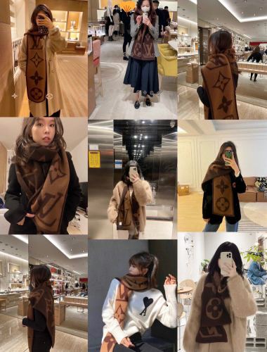 Streetwear Scarf LV 328766 SIZE: 240*26cm 