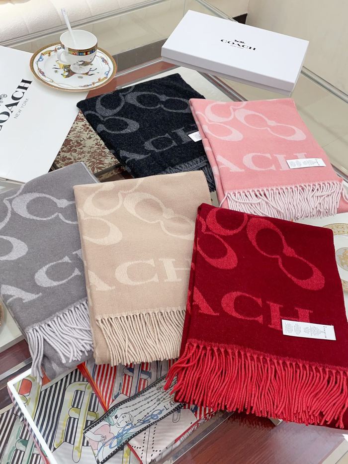 Streetwear Scarf COACH 328770 SIZE:195×53cm