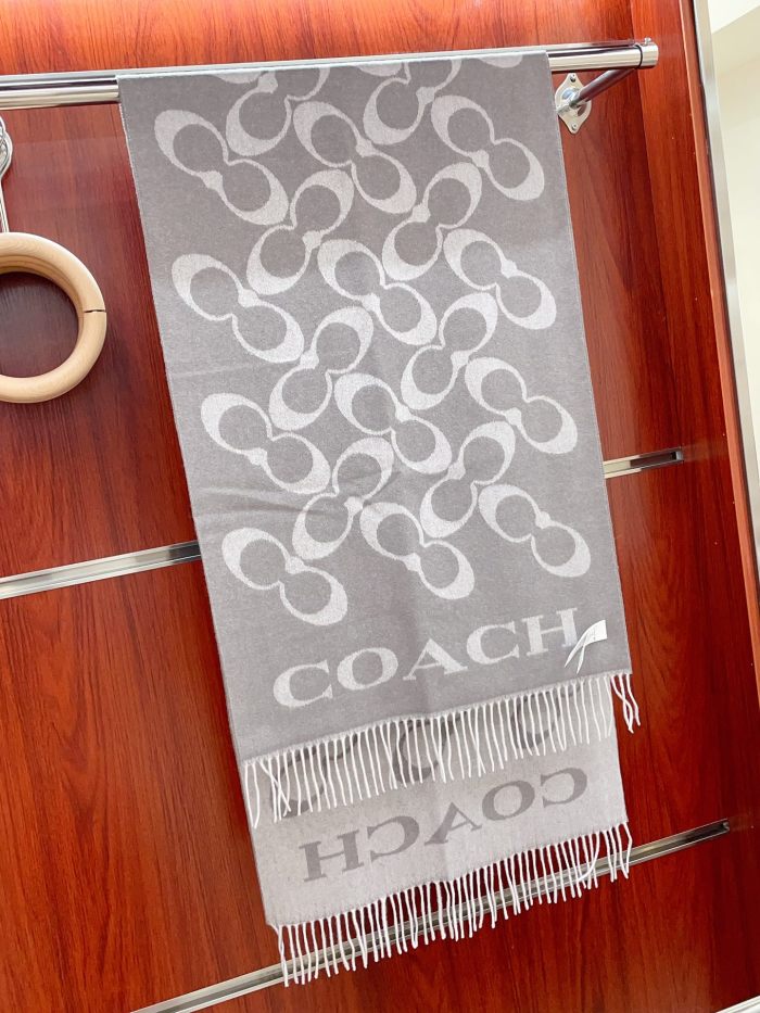 Streetwear Scarf COACH 328768 SIZE:195×53cm