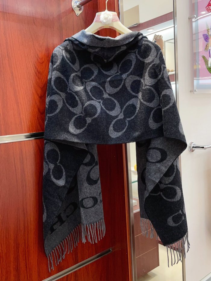 Streetwear Scarf COACH 328770 SIZE:195×53cm