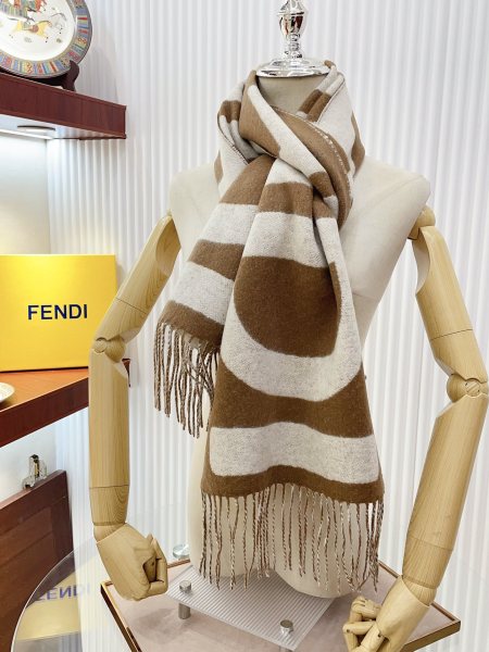 Streetwear Scarf FENDI 328752 SIZE:30*180cm