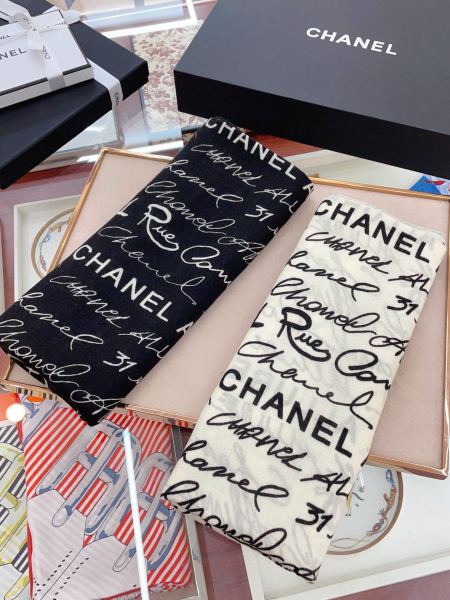 Streetwear Scarf CHANEL 328759 SIZE:140*140cm
