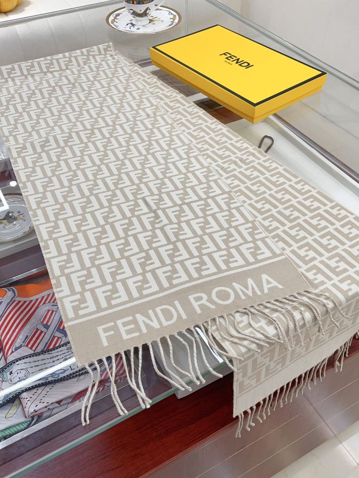 Streetwear Scarf FENDI  328753 SIZE:30x180cm