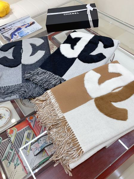 Streetwear Scarf CHANEL 328786 SIZE：70*200cm