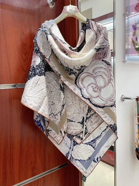 Streetwear Scarf CHANEL 328797 SIZE:140*140cm