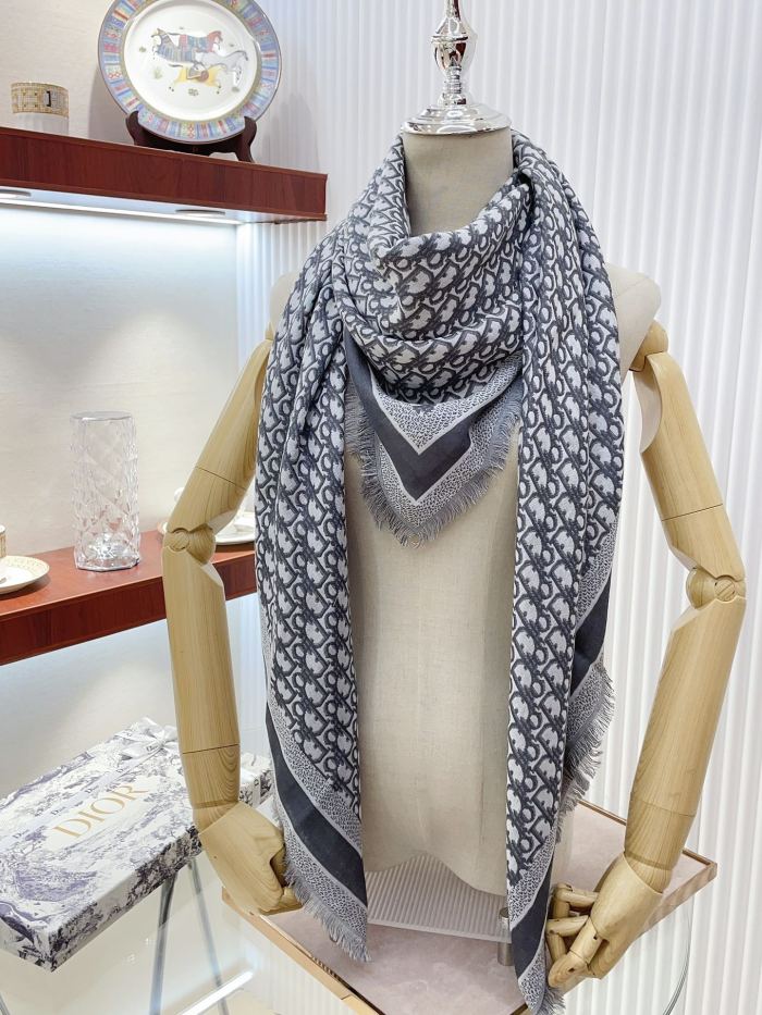 Streetwear Scarf Dior 328757 SIZE:140cm*140cm