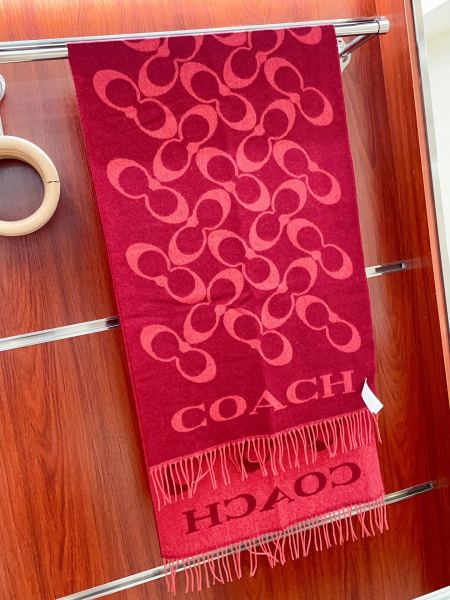 Streetwear Scarf COACH 328769 SIZE:195×53cm