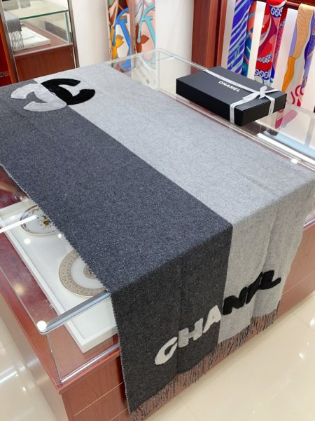 Streetwear Scarf CHANEL 328786 SIZE：70*200cm