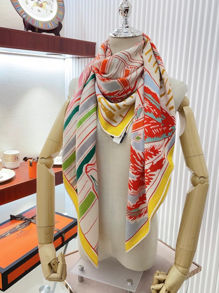 Streetwear Scarf Hermes 328781 SIZE:140cm*140cm