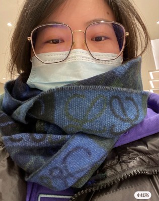 Streetwear Scarf Loewe 328729 SIZE:40x200cm