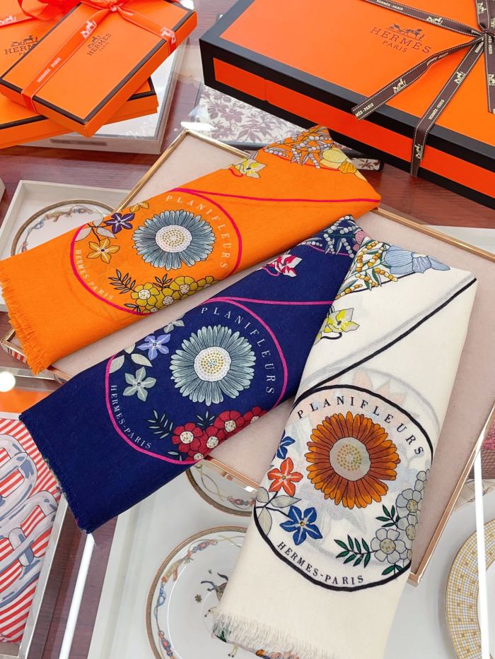 Streetwear Scarf Hermes 328747 SIZE:200*100cm