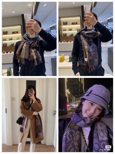 Streetwear Scarf Loewe 328731 SIZE:40x200cm