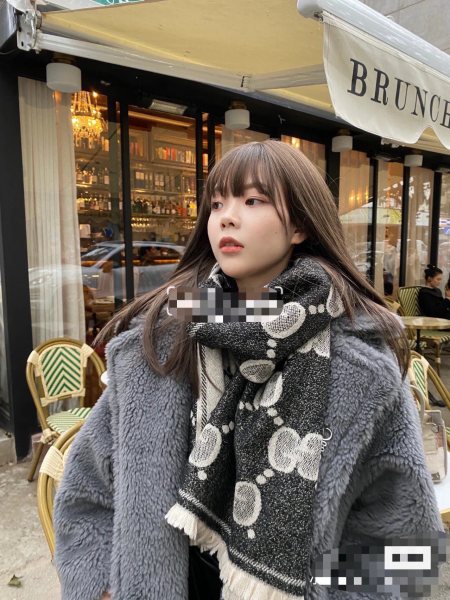 Streetwear Scarf GUCCI 328735 SIZE:45*195cm