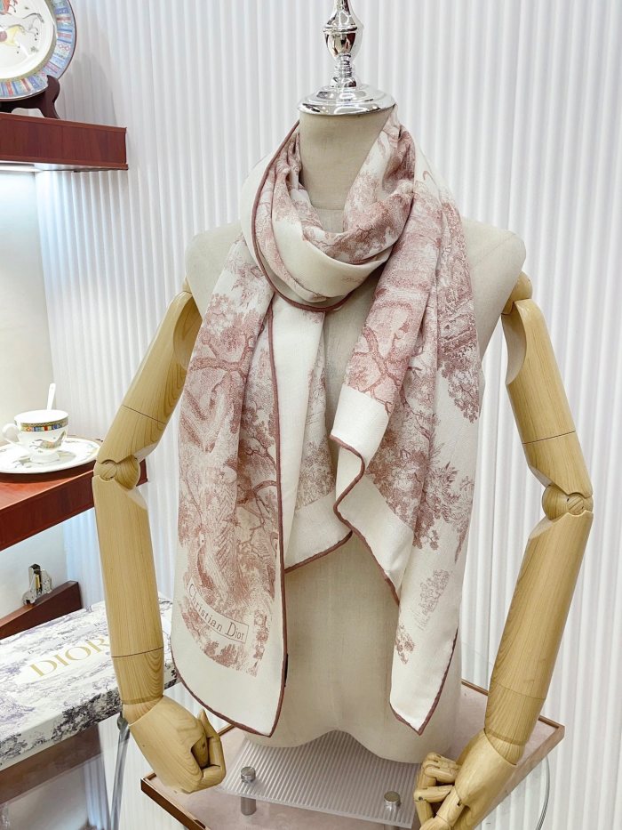 Streetwear Scarf Dior 328749 SIZE:60*180cm