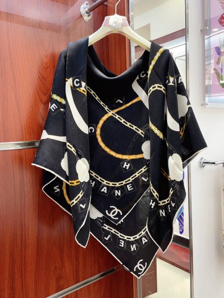 Streetwear Scarf CHANEL 328744 SIZE:140*140cm