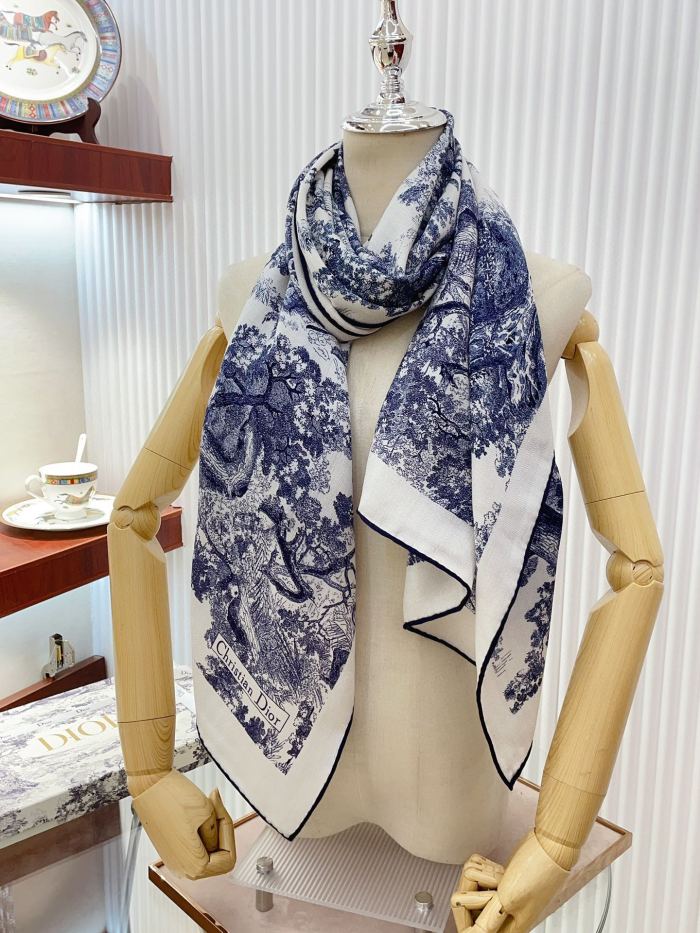 Streetwear Scarf Dior 328750 size：60*180cm