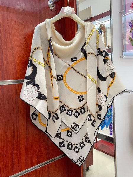 Streetwear Scarf CHANEL 328743 SIZE:140*140cm