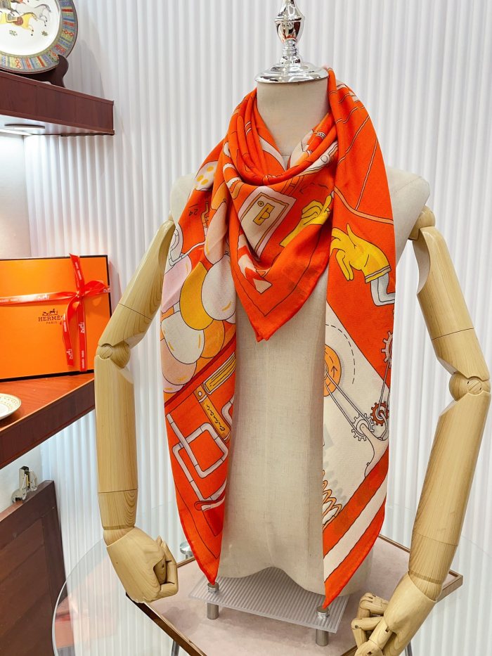 Streetwear Scarf Hermes 328742SIZE:140cm*140cm
