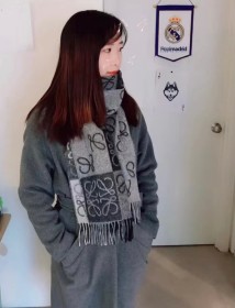 Streetwear Scarf Loewe 328730 SIZE:40x200cm