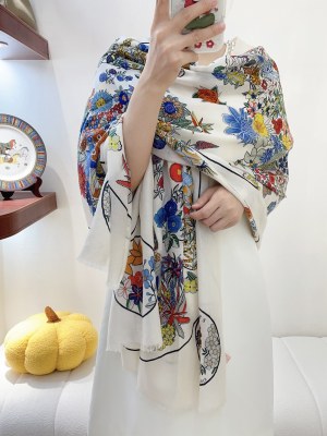 Streetwear Scarf Hermes 328746 SIZE:200*100cm