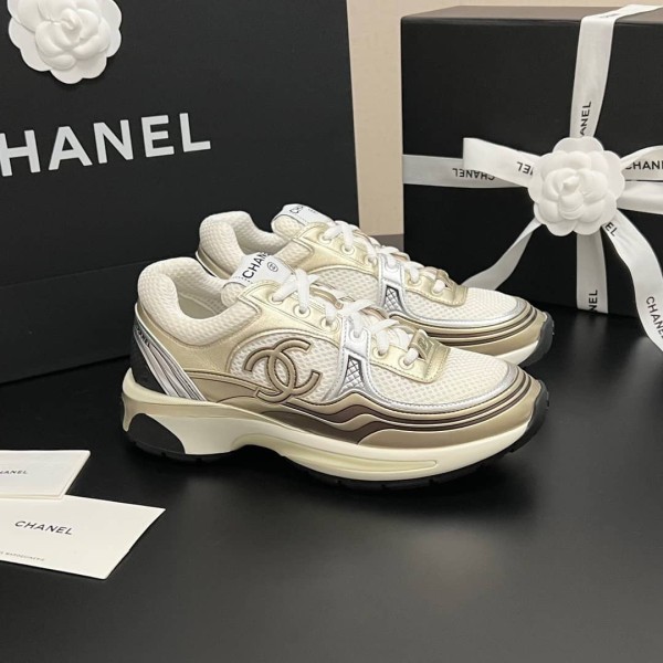 Chanel CC Runner Gold Laminate