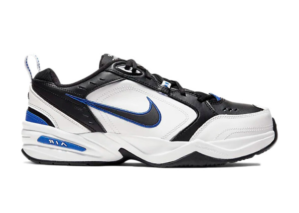 Nike Air Monarch IV Black White Royal Blue