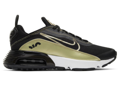 Nike Air Max 2090 Black Metallic Gold Star (GS)