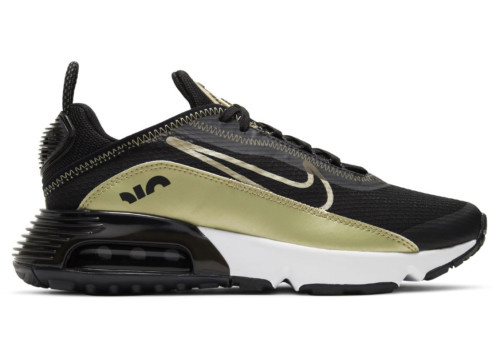 Nike Air Max 2090 Black Metallic Gold Star (GS)